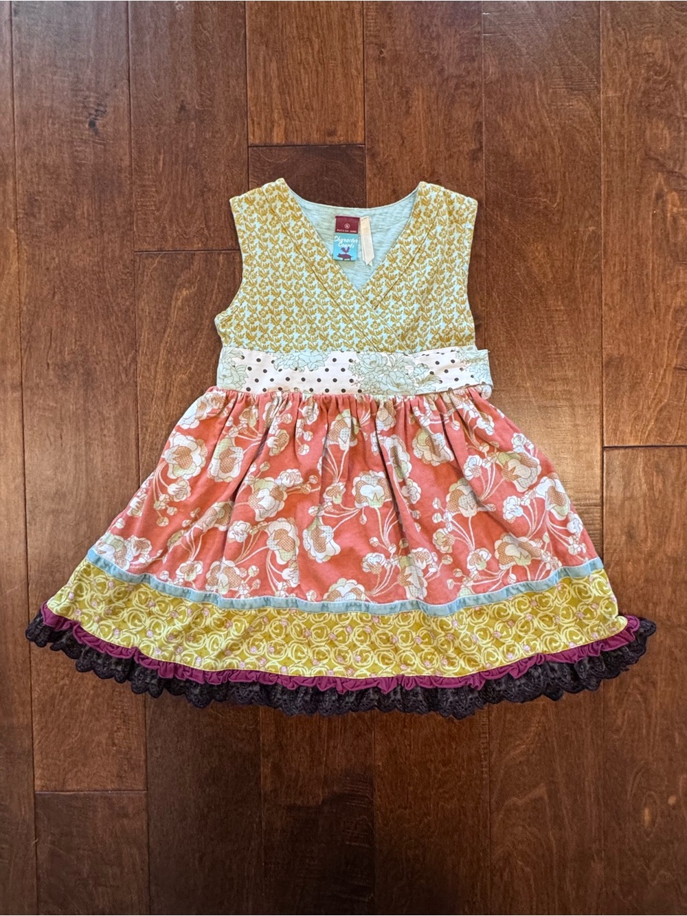 Matilda Jane Character Counts Nora Wrap Dress - Size 6
